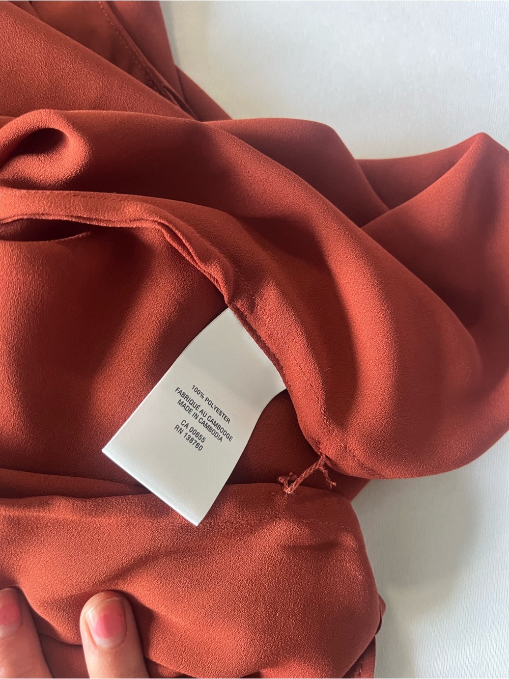 Essentials Rust Tank Top - Picture 4 of 4